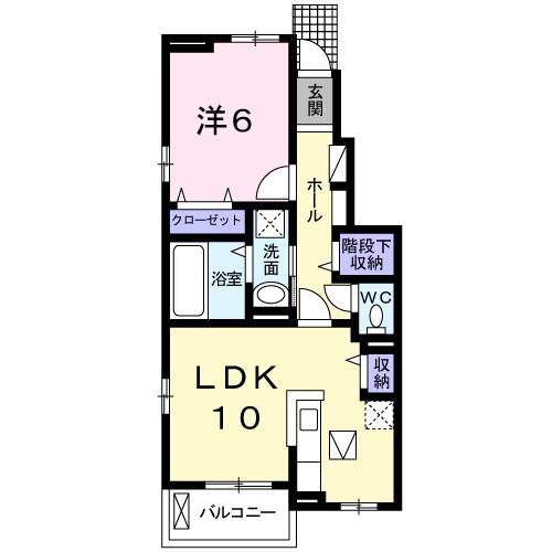アグレアーブルⅡ 間取り図