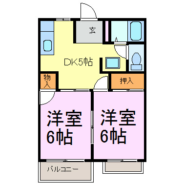 レジデンス住吉 間取り図
