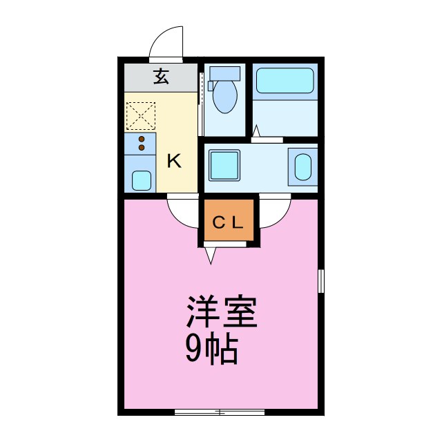 Maison Blanc（メゾンブラン） 間取り図