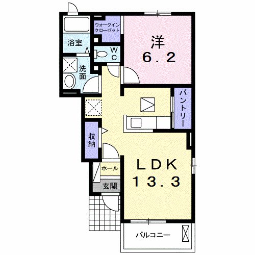 メゾン　カクエール 間取り図