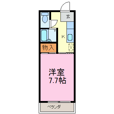 サンライフ有楽 間取り図