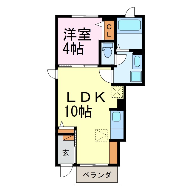 セシル 間取り図