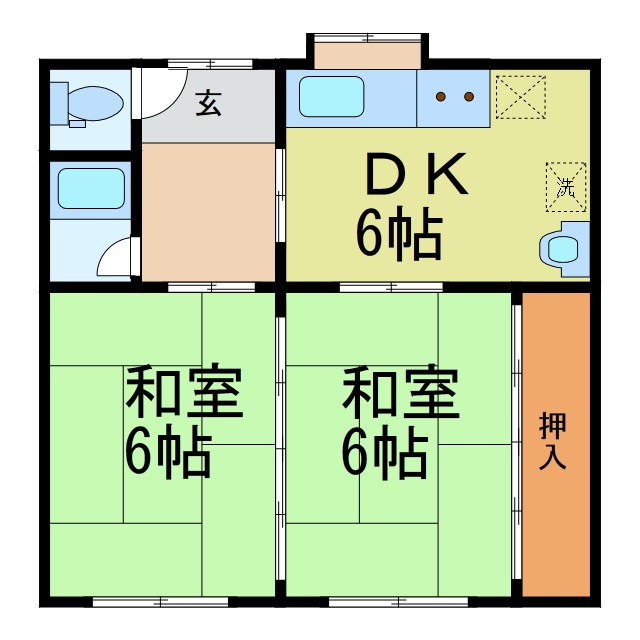太郎左衛門住宅C-VIII 間取り図