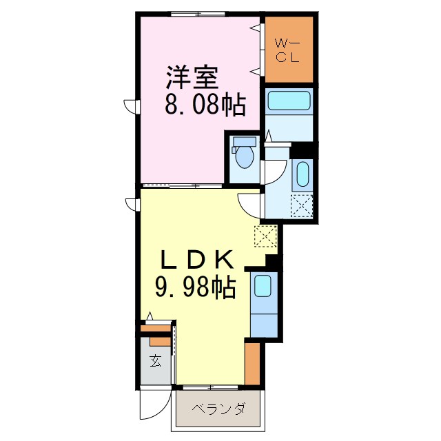 メイプル　タウン 間取り図