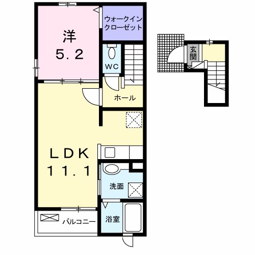 サンハイツ・原 間取り図