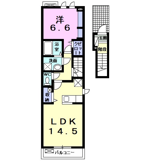 ミントベリー 間取り図