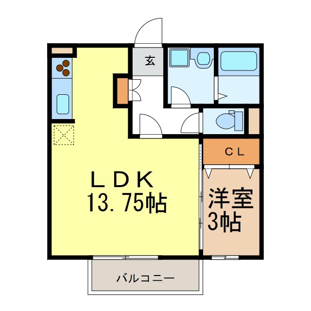 マ　メゾン 間取り図