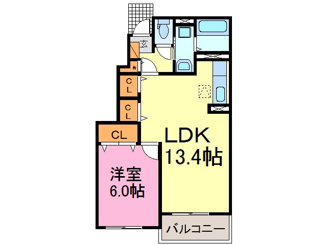 ユニゾン 間取り図