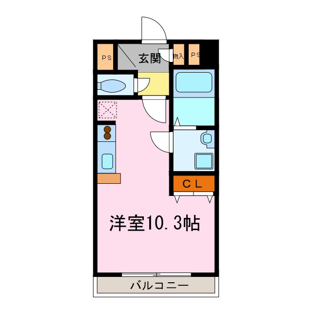 セントフィールドHouji 間取り図