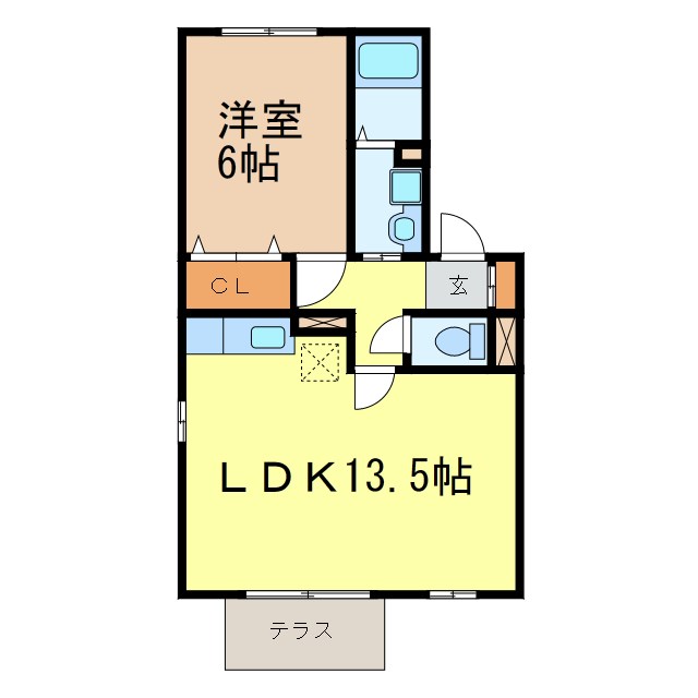 ヴィラエクセル 間取り図