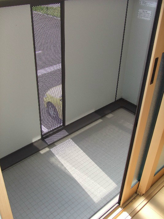 リビングタウンかじま台Ⅱ ベランダ