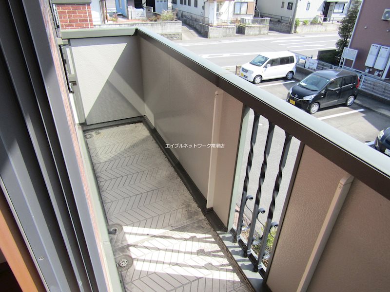 レンガ物語 ベランダ