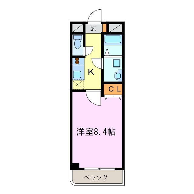 サンアップウェルⅡ 間取り図