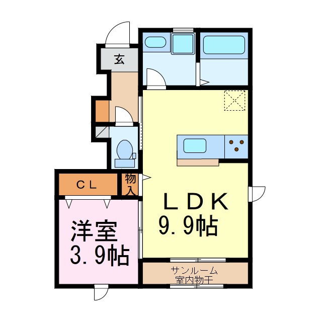 Speciale 間取り図