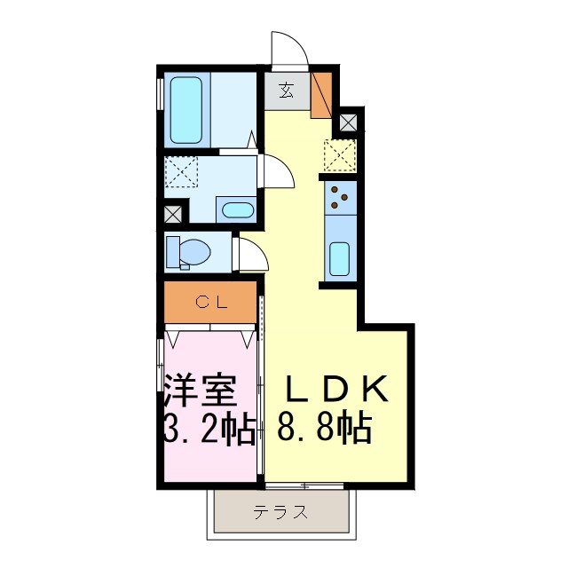 サンヒルズ・&amp;Sigma; 間取り図