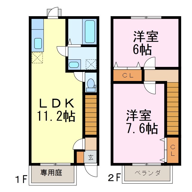 ハイミエール 間取り図