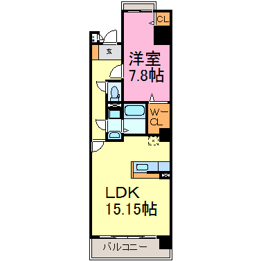 HSスパリア 間取り図