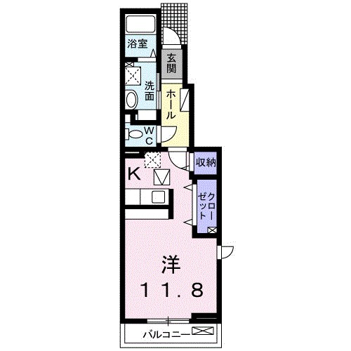 ベル　フルール 間取り図