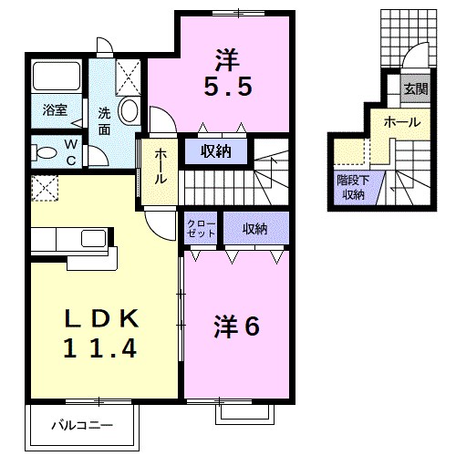 ラフィネＭ 間取り図