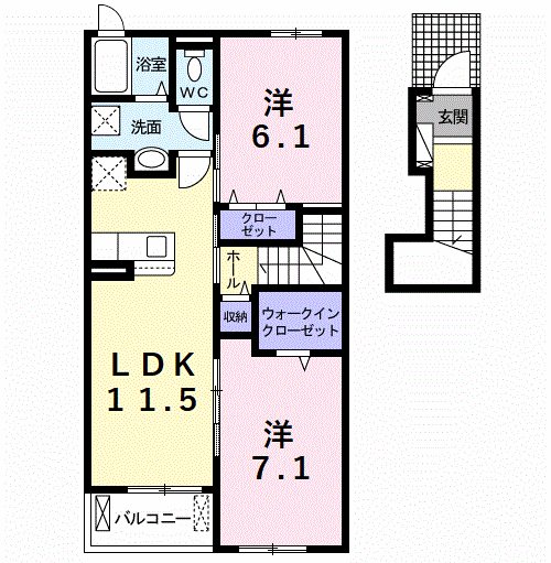ルミエール 間取り図
