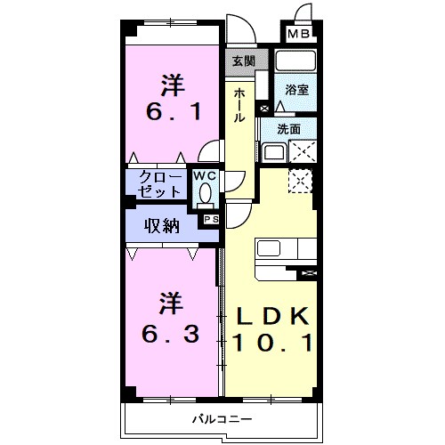 SunSoleil21 間取り図