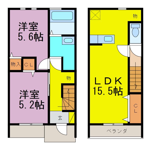 Sanctuary Court 間取り図