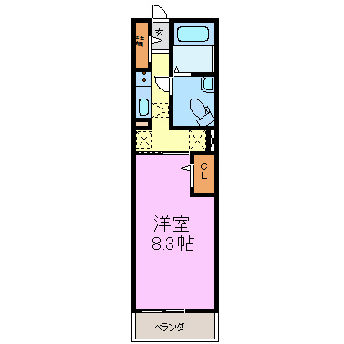 サンハウス宮池 間取り図