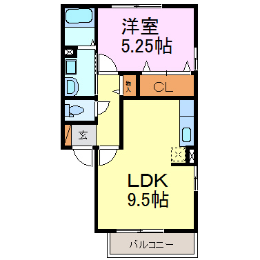 ファミールなごみ 間取り図