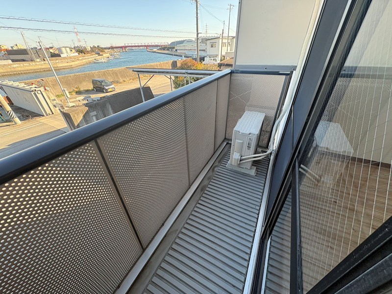 グレイス港町 ベランダ