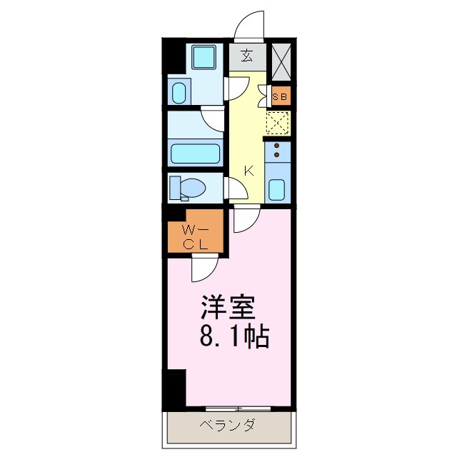 コントレイルりんくう常滑 間取り図
