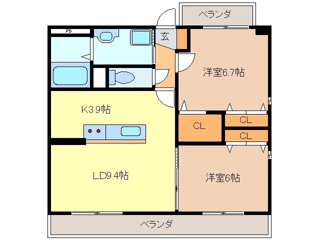 パピルス 間取り図
