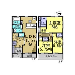 リーブルファイン中大流 間取り