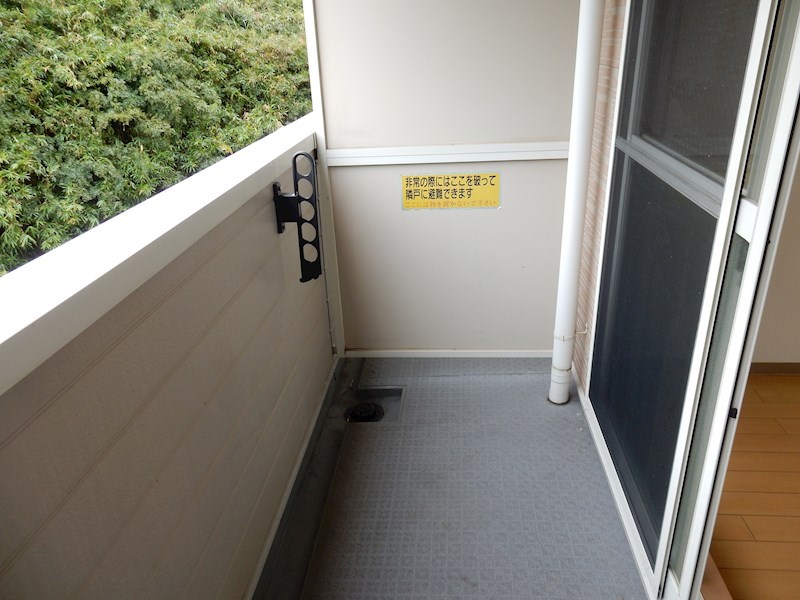 瀬々ら木ハイツ ベランダ