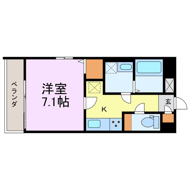 リコルテ　キュステ 201号室 間取り