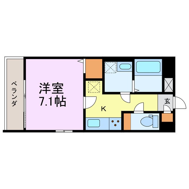 リコルテ　キュステ 303号室 間取り