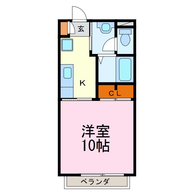 プランドールハイツ 間取り図