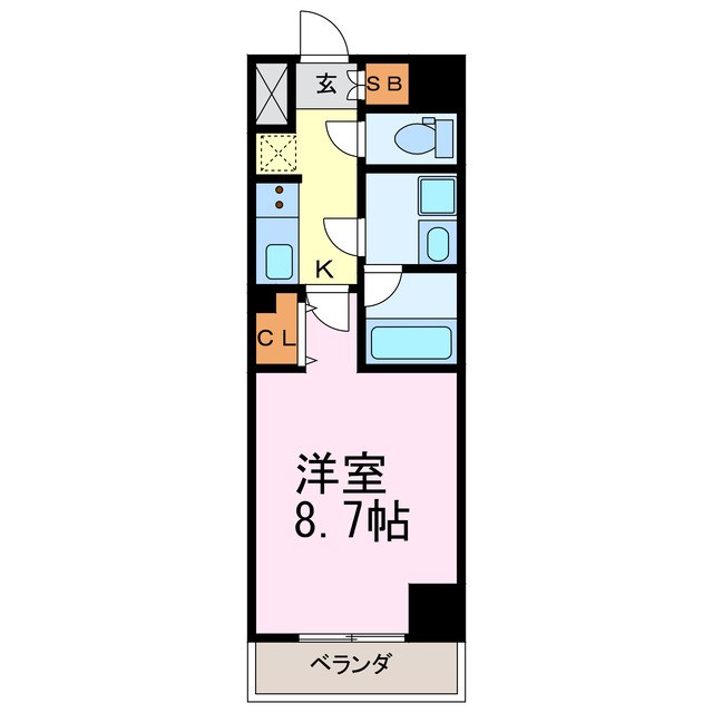 コントレイルりんくう常滑 間取り図