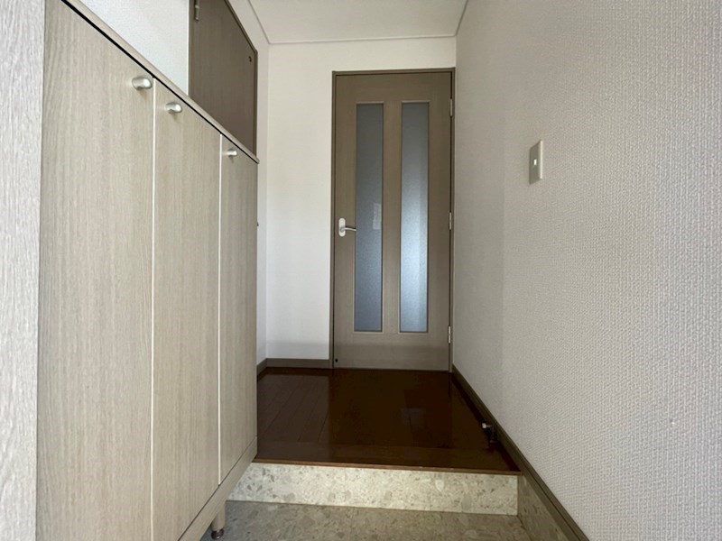 サンタプレイスヒルズA棟 玄関