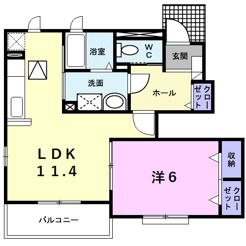 レインボーヒルズⅡ 間取り図