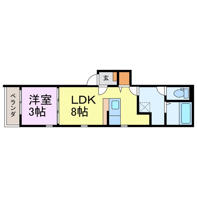 Grand Chariot（グランシャリオ） 302号室 間取り