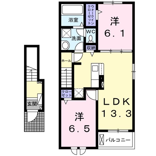 モンラパン 間取り図