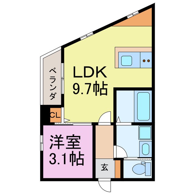 DIMOLTO新舞子 間取り図