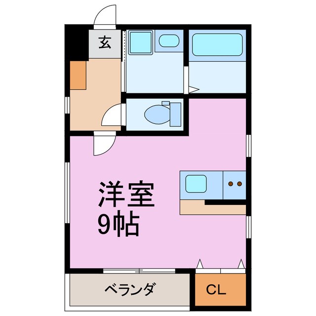 カーサミア亀崎 間取り図