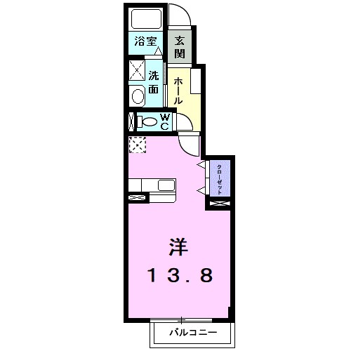 エレガン 間取り図