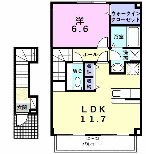 ピエロッティ 間取り図