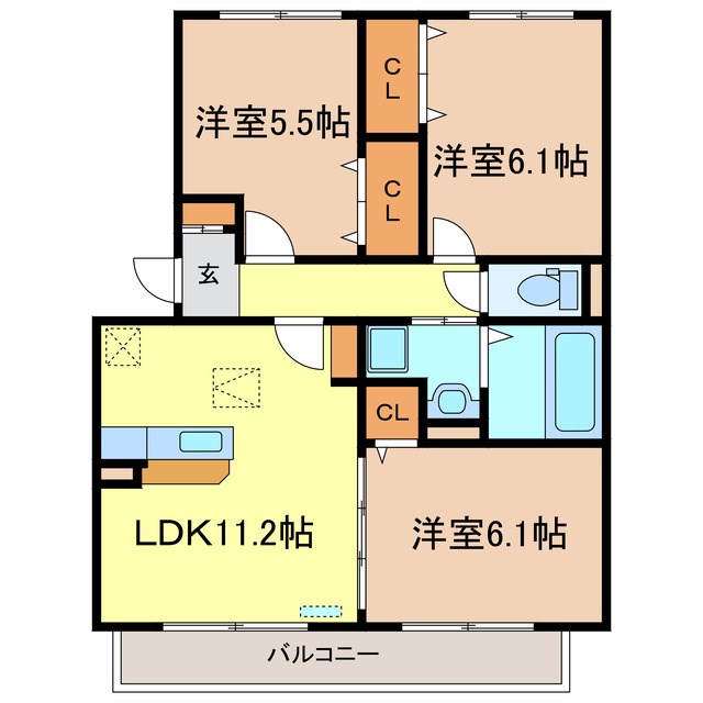 リブラ・レオ 間取り図