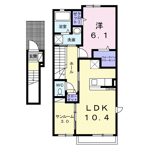 リビングフォレスト．T 間取り図