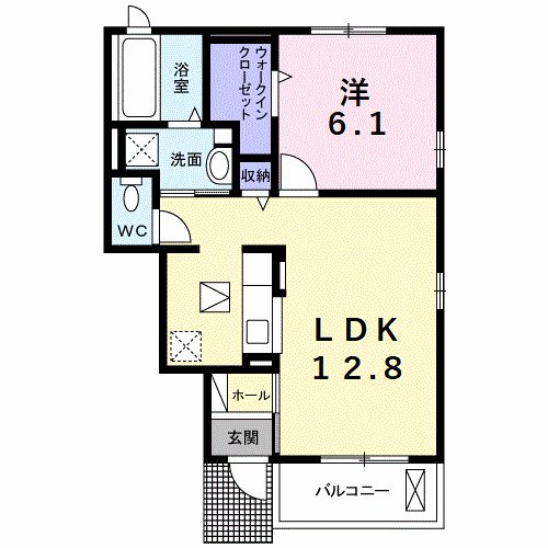 Field　Stone　B 間取り図
