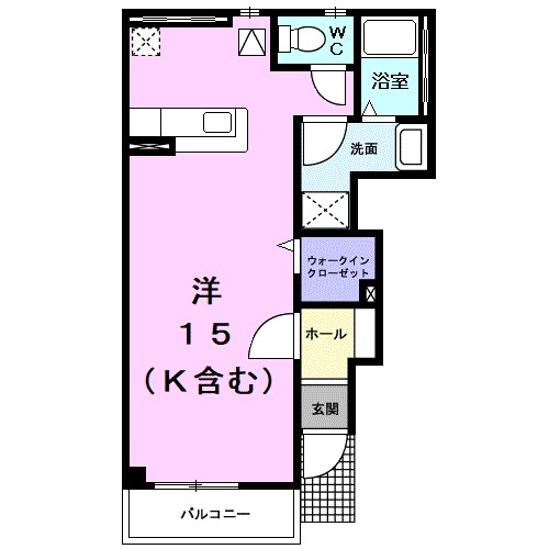ベルベデール 間取り図