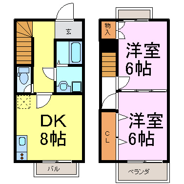 エトワールあすか　A 間取り図